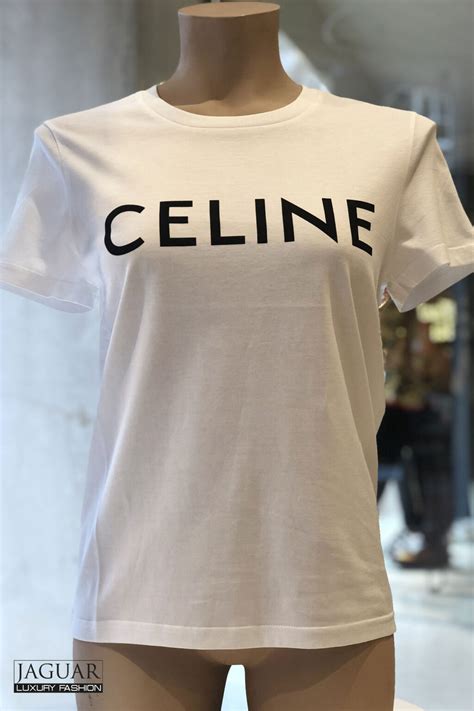 celine white tshirt|celine t shirt authentic.